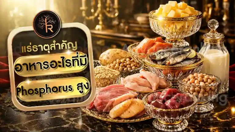 อาหารอะไรที่มี Phosphorus สูง