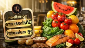 อาหารอะไรที่มี Potassium สูง