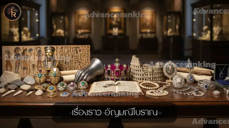 เรื่องราว อัญมณีโบราณ มรดกล้ำค่าในอารยธรรมโบราณ