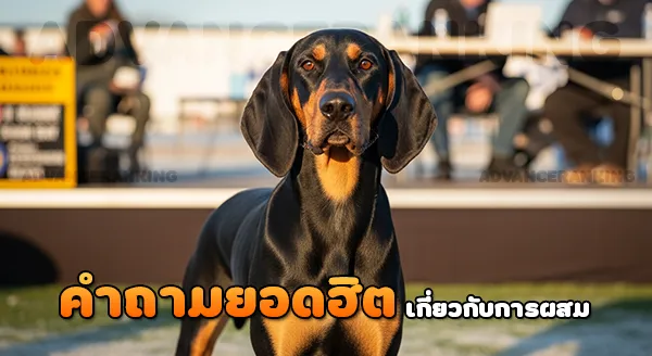 แบล็คแอนด์แทนคูนฮาวด์ ผสมกับอะไร