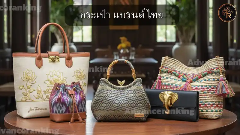 กระเป๋า แบรนด์ไทย มีเอกลักษณ์ด้านดีไซน์ เฉพาะตัว