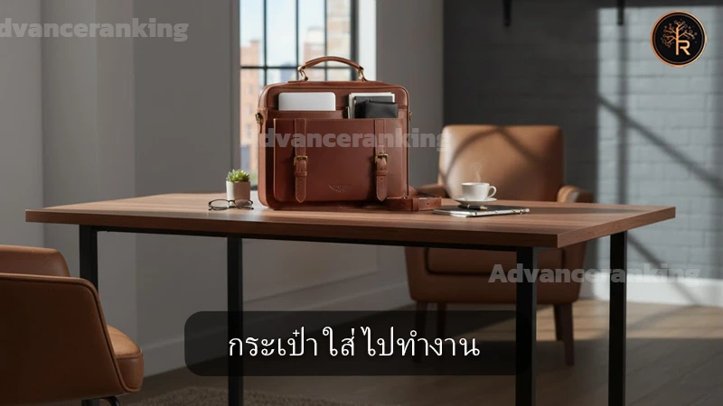 กระเป๋า ใส่ไปทำงาน เลือกแบบให้ดูโปรและใช้งานคุ้มค่า