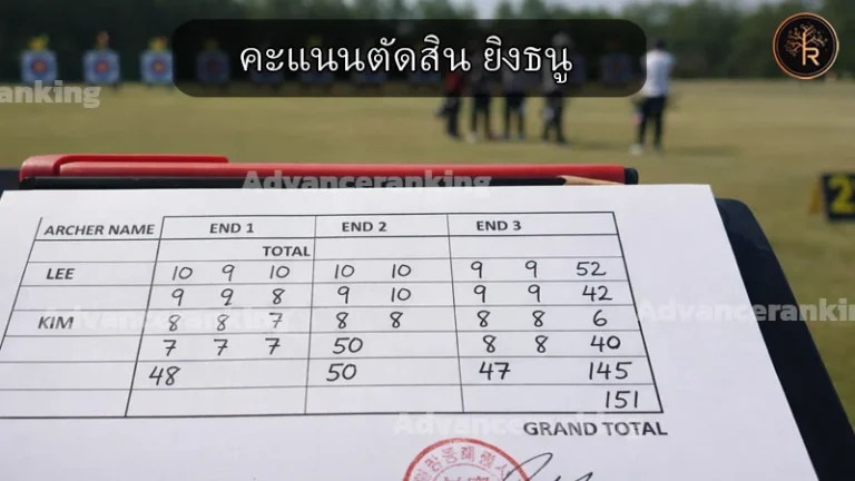 คะแนนตัดสิน ยิงธนู