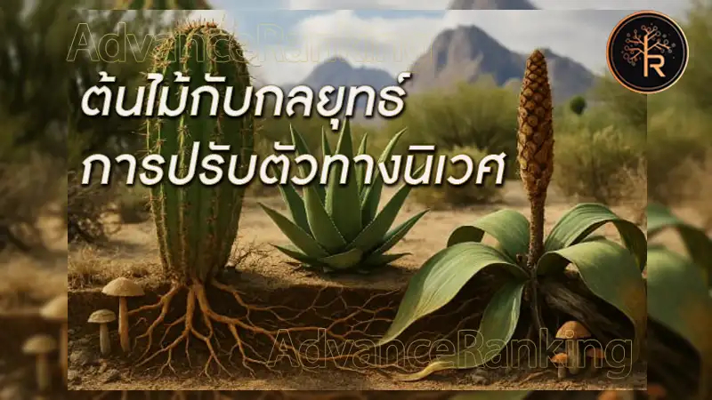 ต้นไม้กับกลยุทธ์ การปรับตัวทางนิเวศ คืออะไร?