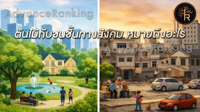 ต้นไม้กับชนชั้นทางสังคม หมายถึงอะไร ข้อเท็จจริง