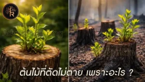 ต้นไม้ที่ตัดไม่ตาย เพราะอะไร
