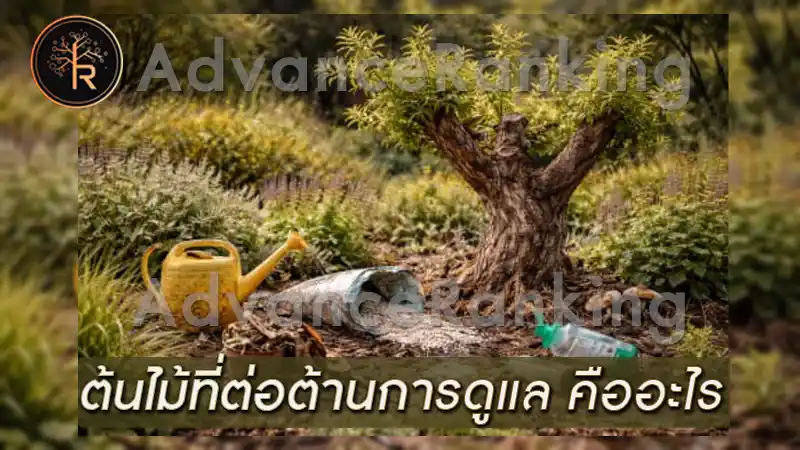 ต้นไม้ที่ต่อต้านการดูแล คืออะไร ทำไมถึงอยู่รอด