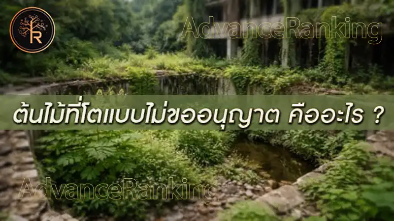 ต้นไม้ที่โตแบบไม่ขออนุญาต คืออะไร ทำไมควบคุมยาก