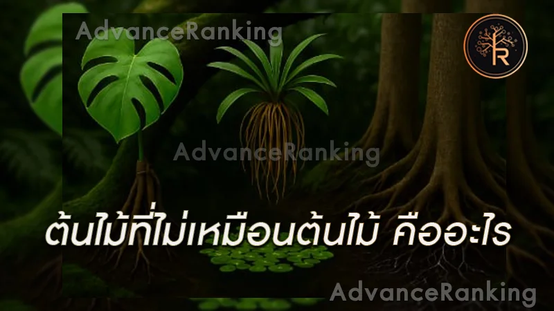 ต้นไม้ที่ไม่เหมือนต้นไม้ คืออะไร