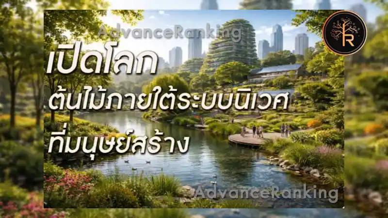 เปิดโลก ต้นไม้ภายใต้ระบบนิเวศ ที่มนุษย์สร้าง