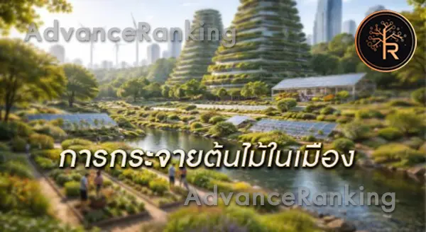 ต้นไม้ภายใต้ระบบนิเวศ ที่มนุษย์สร้าง