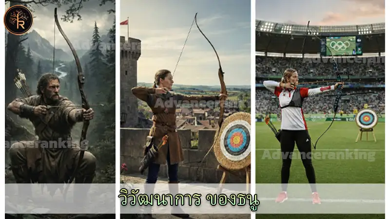 วิวัฒนาการ ของธนู เครื่องมือเอาตัวรอดสู่กีฬาระดับโลก