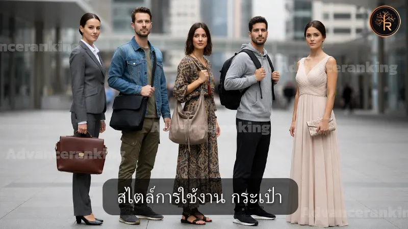 เลือก สไตล์การใช้งาน กระเป๋า แบบไหนมีผลต่อภาพลักษณ์