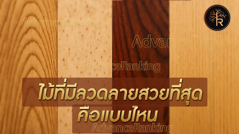 ไม้ที่มีลวดลายสวยที่สุด คือแบบไหน ไม้ที่ตอบโจทย์ผู้ใช้